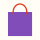 Graphic of a purple shopping bag