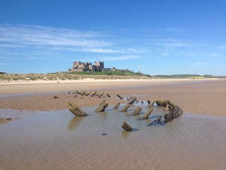 bamburgh beach