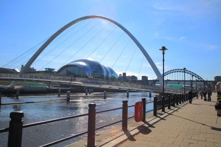 Newcastle quayside