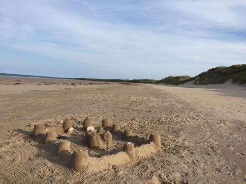 Building sandcastles