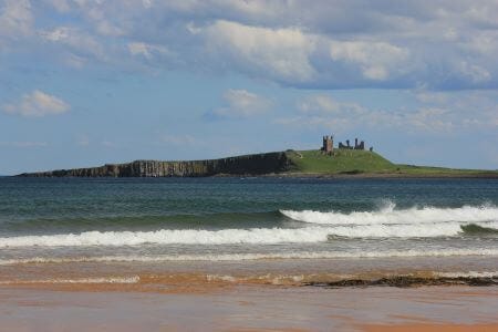 embleton bay with dunstanburgh castle