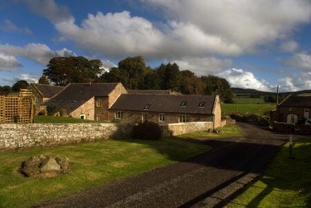 exterior of cottage